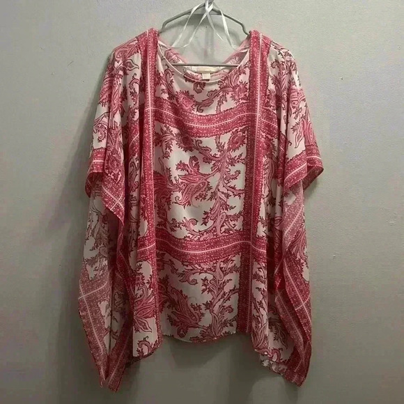 NWT MICHAEL KORS HANDKERCHIEF BLOUSE - Picture 1 of 7